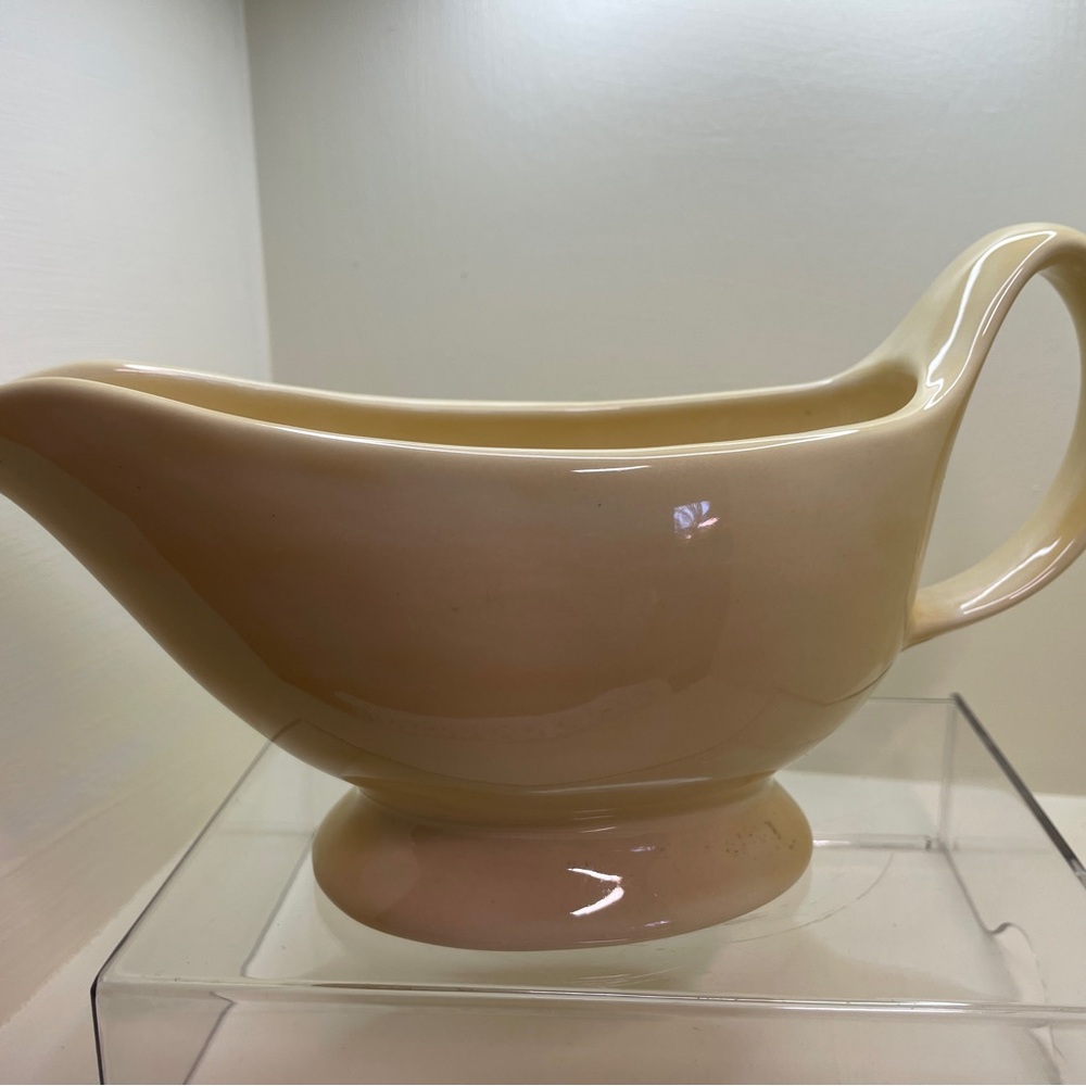 Pottery Barn Sausalito Ceramic Gravy Boat / Discontinued
